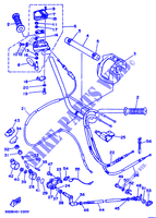HANDLEBAR & CABLES для Yamaha WARRIOR 1993