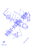 GEAR SHIFT SELECTOR DRUM / FORKS для Yamaha Autres modeles 1989