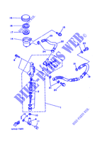 REAR BRAKE MASTER CYLINDER для Yamaha WARRIOR 1988