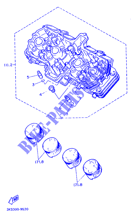 ALTERNATIVE ENGINE  для Yamaha FZ 1990