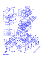 CYLINDER / CRANKCASE для Yamaha JET 1996