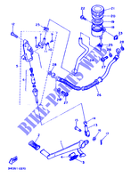 REAR BRAKE MASTER CYLINDER для Yamaha FZR 1990