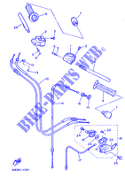 HANDLEBAR & CABLES для Yamaha FZR 1991