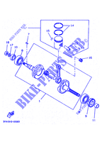 CRANKSHAFT / PISTON для Yamaha BOOSTER 1994