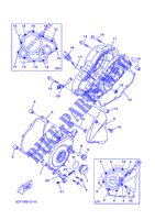 COVER   ENGINE 1 для Yamaha R125 2009