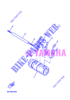 GEAR SHIFT SELECTOR DRUM / FORKS для Yamaha R125 2012