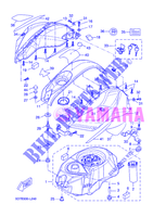 FUEL TANK для Yamaha R125 2012