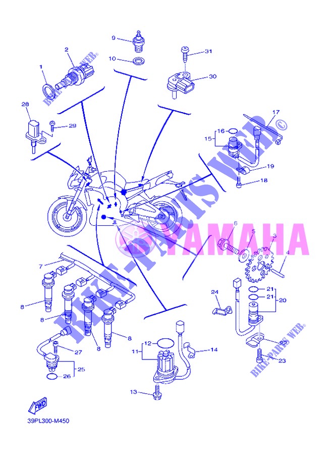 ELECTRICAL 1 для Yamaha FZ8 2013