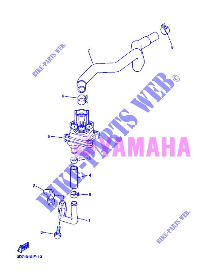 INTAKE для Yamaha WR-R 2013