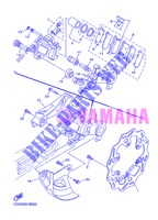 REAR BRAKE CALIPER для Yamaha WRF 2013