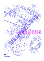 REAR BRAKE CALIPER для Yamaha WRF 2013