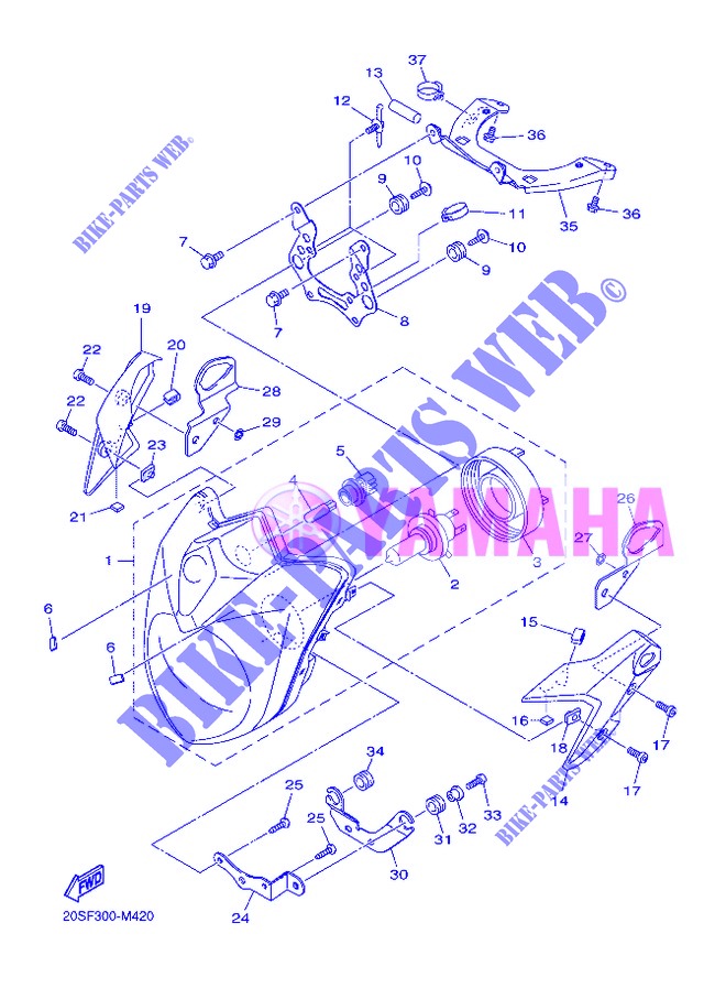 HEADLIGHT для Yamaha XJ6 ABS 2013