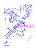 REAR WHEEL для Yamaha STUNT SLIDER 2013