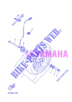 FRONT WHEEL для Yamaha STUNT SLIDER 2013