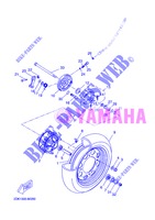 FRONT WHEEL для Yamaha OVETTO ONE 2013