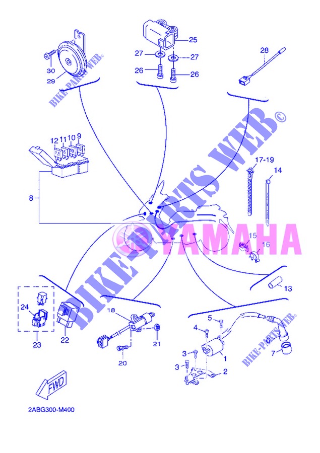 ELECTRICAL 2 для Yamaha XMAX 2013