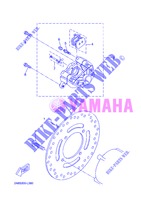 REAR BRAKE CALIPER для Yamaha XMAX 2013
