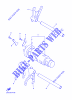GEAR SHIFT SELECTOR DRUM / FORKS для Yamaha XJ6 2015