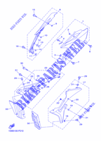 SIDE COVER для Yamaha YZ 2015