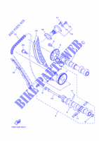 CAMSHAFT / TIMING CHAIN для Yamaha MT07 RACE BLUE 2015