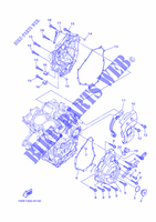 COVER   ENGINE 1 для Yamaha MT07 RACE BLUE 2015