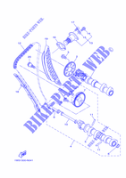 CAMSHAFT / TIMING CHAIN для Yamaha MT07 ABS RACE BLUE 2015