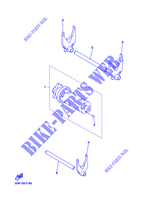 GEAR SHIFT SELECTOR DRUM / FORKS для Yamaha MIDNIGHT STAR 2014