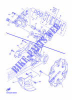 REAR BRAKE CALIPER для Yamaha WRF 2014