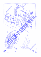 FRONT BRAKE CALIPER для Yamaha YZ450F 2014