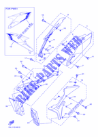 SIDE COVER для Yamaha YZ450F 2014
