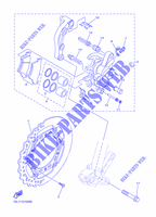 FRONT BRAKE CALIPER для Yamaha YZ450F 2015