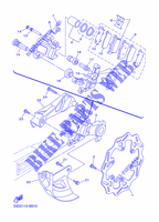 REAR BRAKE CALIPER для Yamaha YZ450F 2015