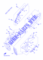 SIDE COVER для Yamaha YZ450F 2015