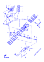 REAR BRAKE MASTER CYLINDER для Yamaha YZF-R6 2014