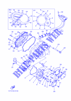 COVER   ENGINE 1 для Yamaha GRIZZLY 2014