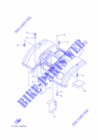 REAR FENDER для Yamaha GRIZZLY 2014