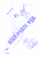 REAR BRAKE CALIPER для Yamaha AEROX 4 2016