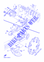REAR BRAKE CALIPER для Yamaha YZF 2016