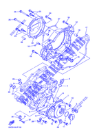 COVER   ENGINE 1 для Yamaha YZF 2009