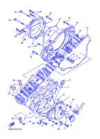 COVER   ENGINE 1 для Yamaha YZF 2009