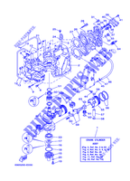 CYLINDER / CRANKCASE для Yamaha E55 2006