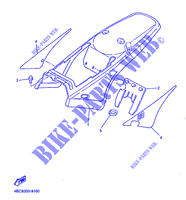 SIDE COVER для Yamaha PW 1999