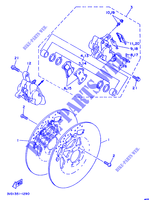 FRONT BRAKE CALIPER для Yamaha TDM 1991