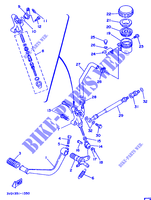 REAR BRAKE MASTER CYLINDER для Yamaha TDM 1991