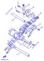 GEAR SHIFT SELECTOR DRUM / FORKS для Yamaha TDM 1995