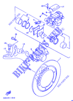 REAR BRAKE CALIPER для Yamaha TDM 1995