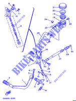 REAR BRAKE MASTER CYLINDER для Yamaha TDM 1995