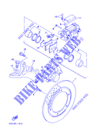 REAR BRAKE CALIPER для Yamaha TDM 2001