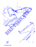 SEAT / SIDE COVER для Yamaha TDR 1991