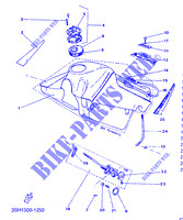 FUEL TANK для Yamaha TDR 1991